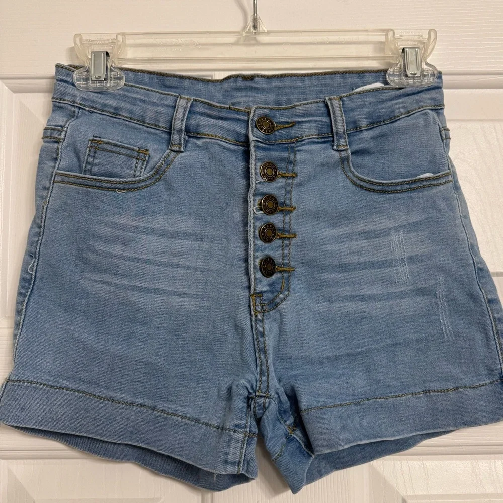 Denim Blue Women's Shorts